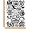Mexico Fiestas Cinco De Mayo Tacos Temporary Tattoo Water Resistant Fake Body Art Set Collection